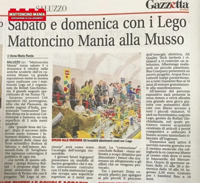 Mattoncinomania - edizione 2019